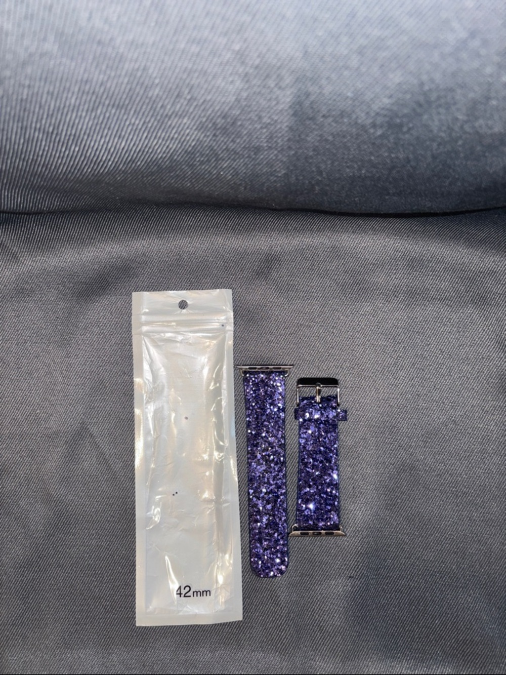 42mm Purple Glitter Apple Watch Band Replacement